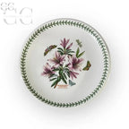 Piatto decorativo in ceramica inglese con motivo floreale Portmeirion Botanic Garden