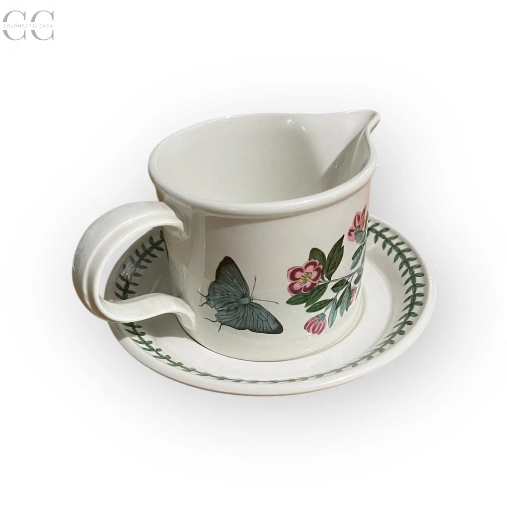 Brocca con piatto Botanic Garden ceramica Portmeirion Colombetti Casa