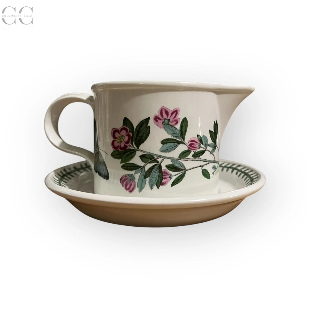 Brocca con piatto Botanic Garden ceramica Portmeirion Colombetti Casa
