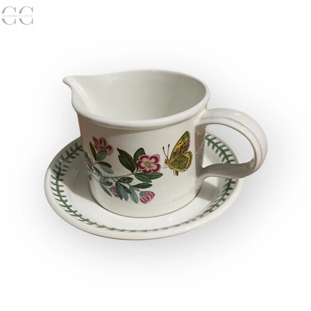 Brocca con piatto Botanic Garden ceramica Portmeirion Colombetti Casa