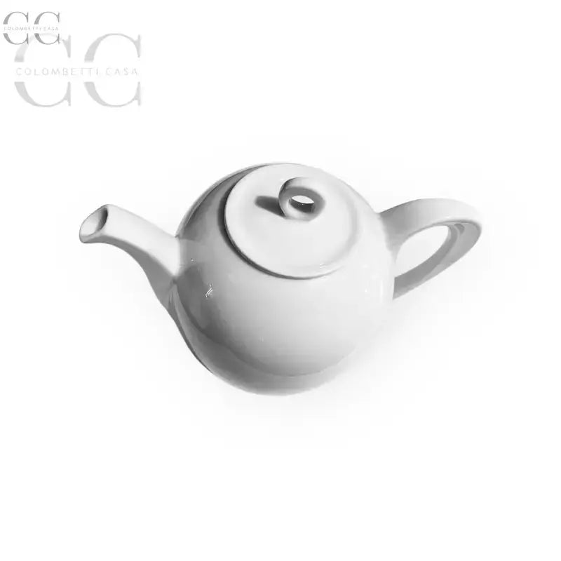 Teiera bianca in porcellana Caffettiera Borromeo di Richard Ginori