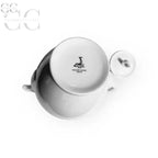 Zuccheriera in porcellana bianca con coperchio della Caffettiera Borromeo Richard Ginori