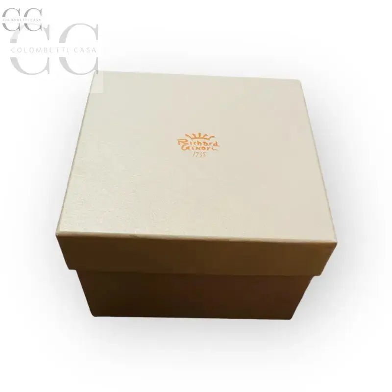 Scatola quadrata a due pezzi Richard Ginori per tazze e tazzine eleganti