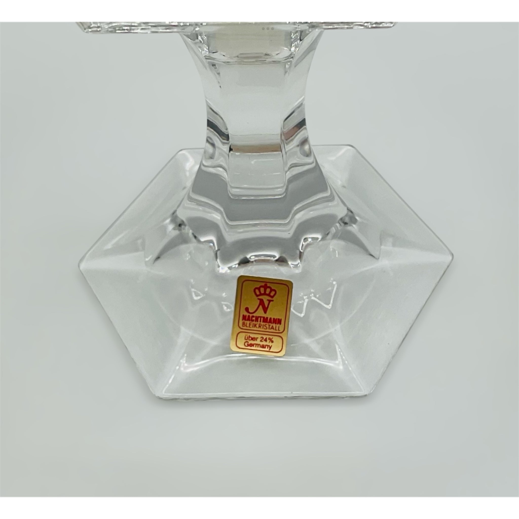 Candeliere cristallo Nachtmann forma esagonale