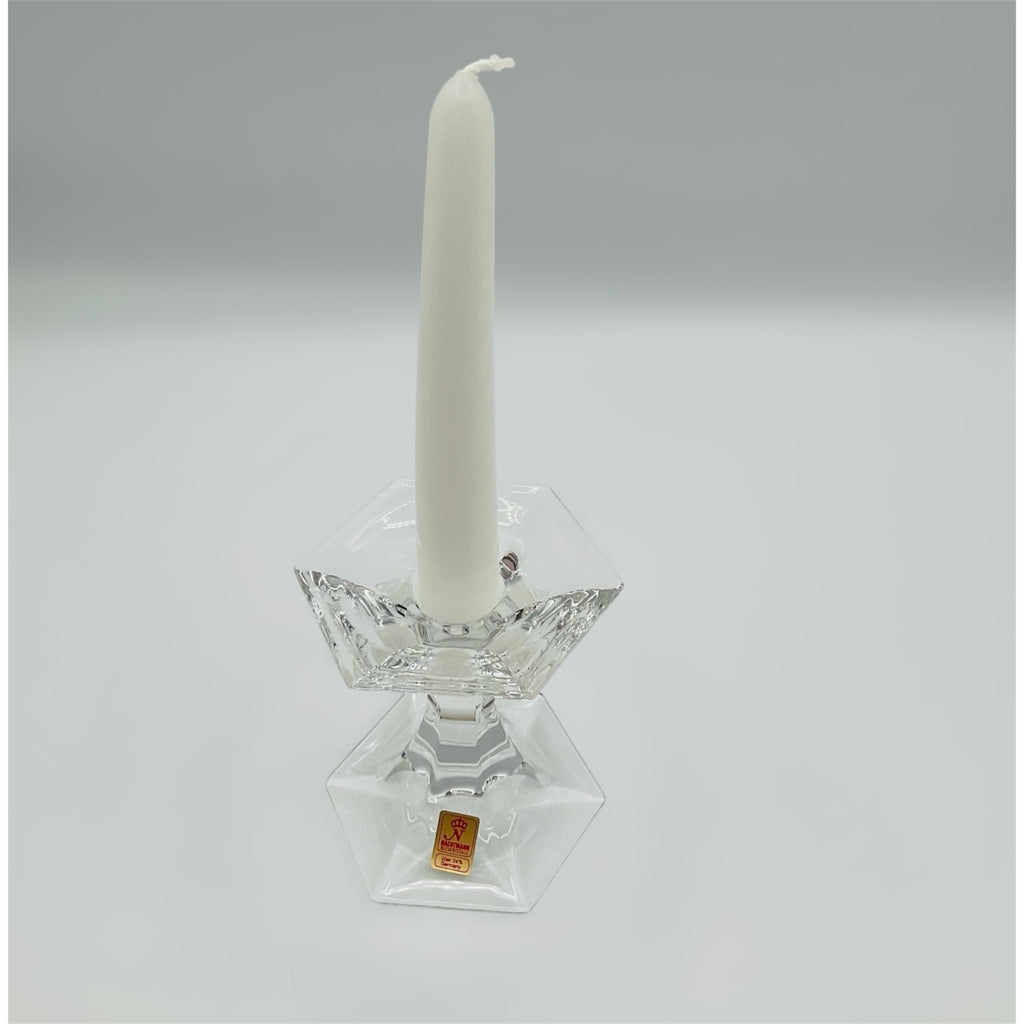 Candeliere cristallo Nachtmann forma esagonale