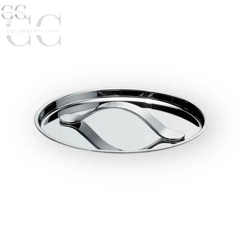 Coperchio in acciaio inox brillante della Casseruola Al Dente di Serafino Zani