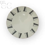 Piatto decorativo circolare Centrotavola-coppa in porcellana Richard Ginori