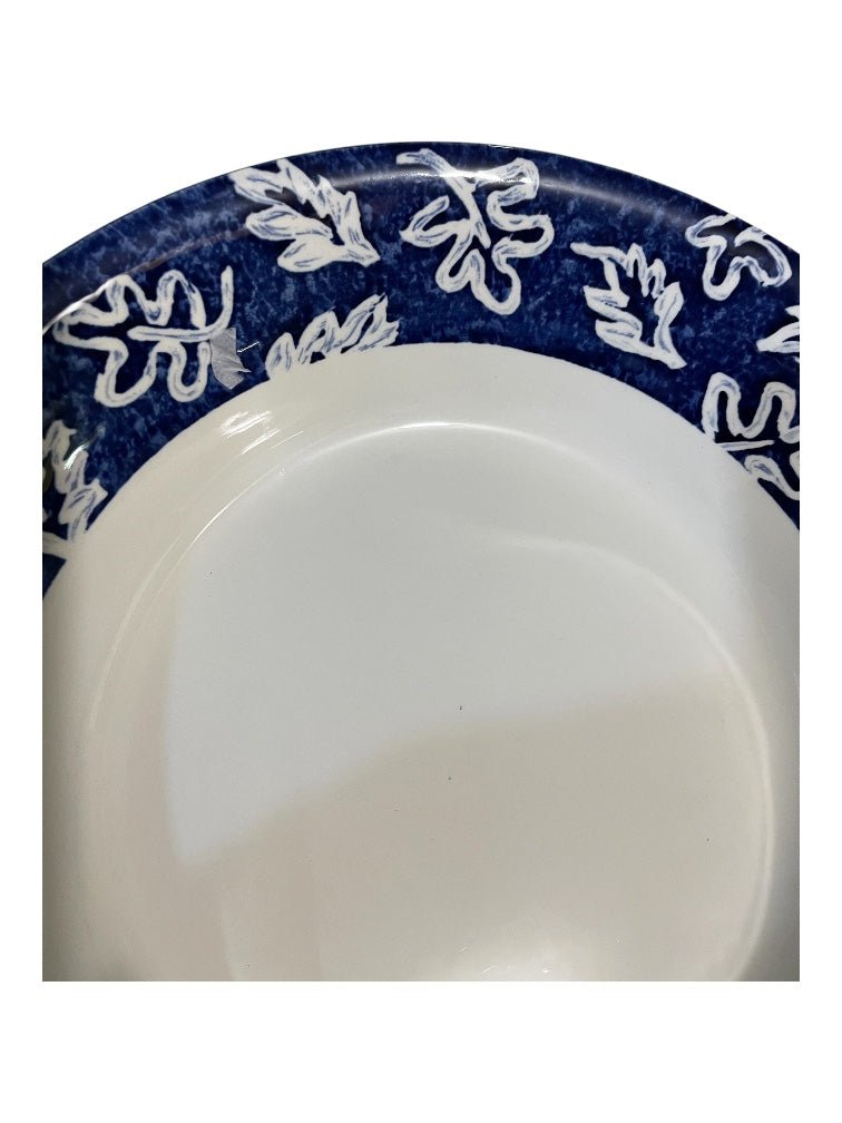 Ciotola con bordo blu in ceramica inglese Royal Overhouse