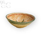 Coppetta ceramica di Gubbio CAFF con motivo floreale, ideale per tazze e piatti