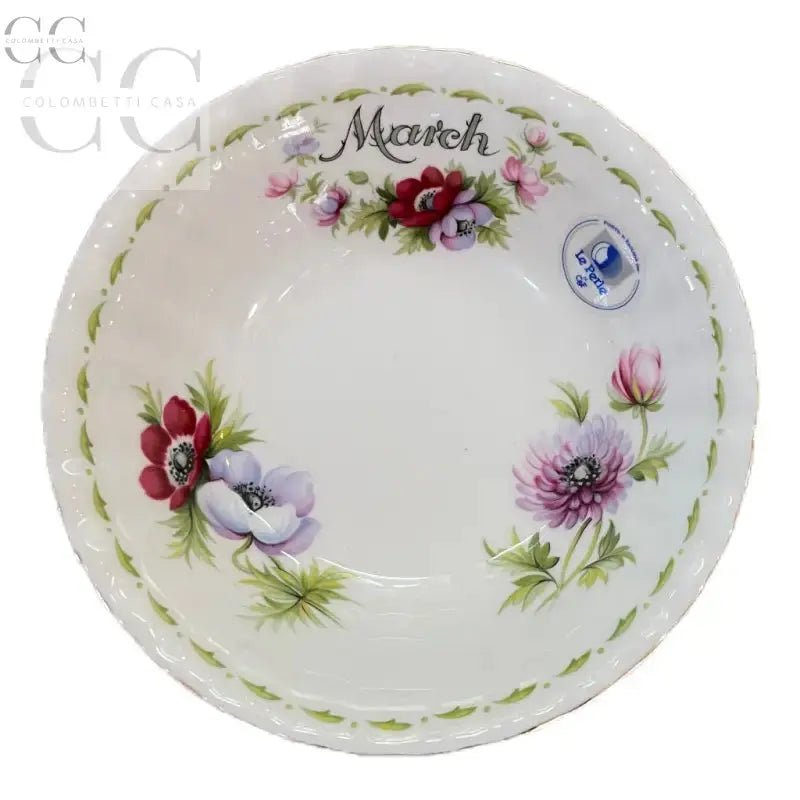 Coppetta Royal Albert Marzo fiori del mese con decorazioni floreali per tazze e tazzine