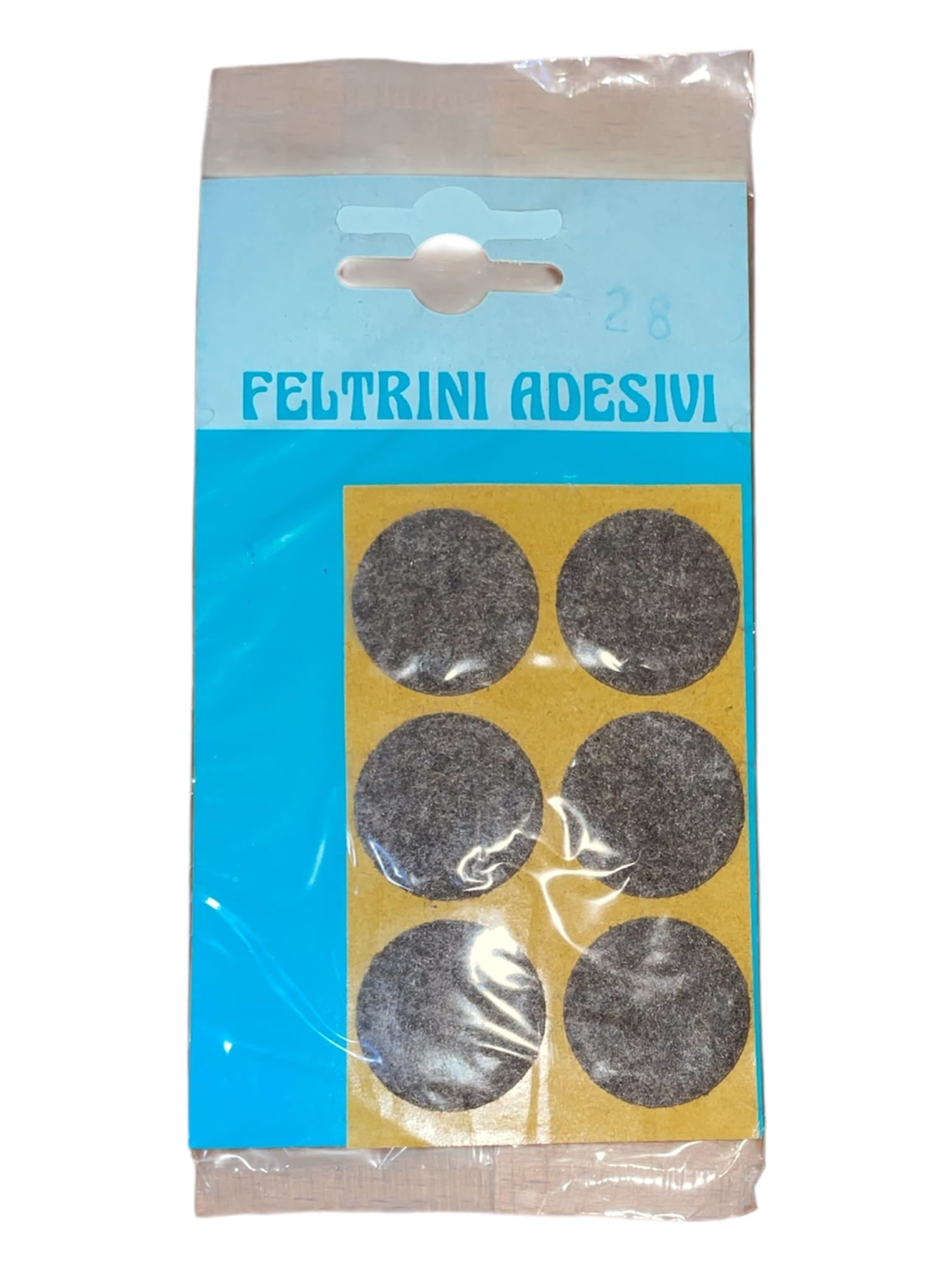 Feltrini adesivi tondi cm 3 confezione 6 pezzi