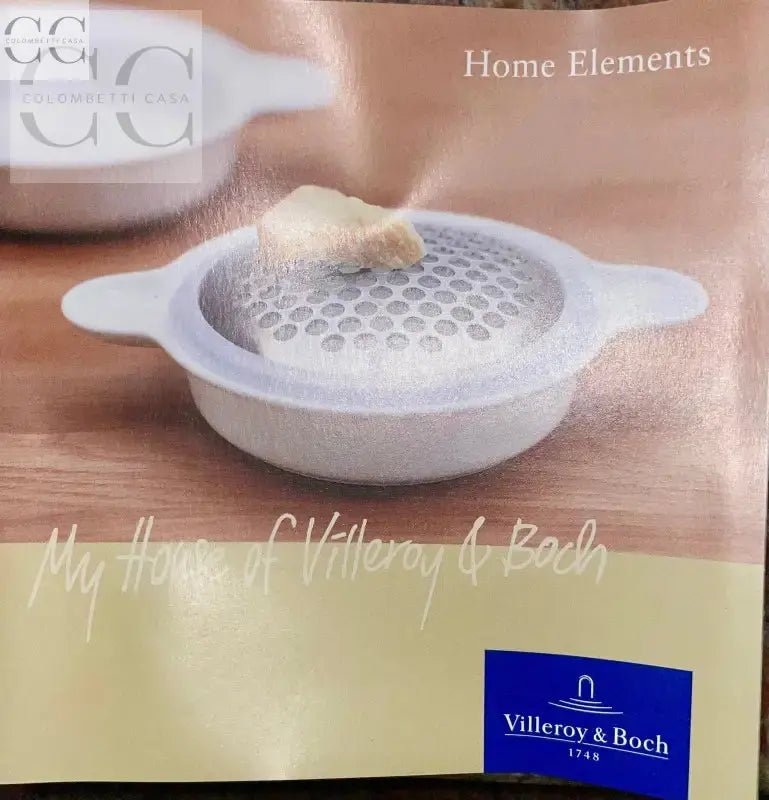 Grattugia Home Elements in porcellana Villeroy&Boch per servire formaggi su piatto