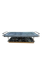 Grill da tavolo con pietra naturale Eva