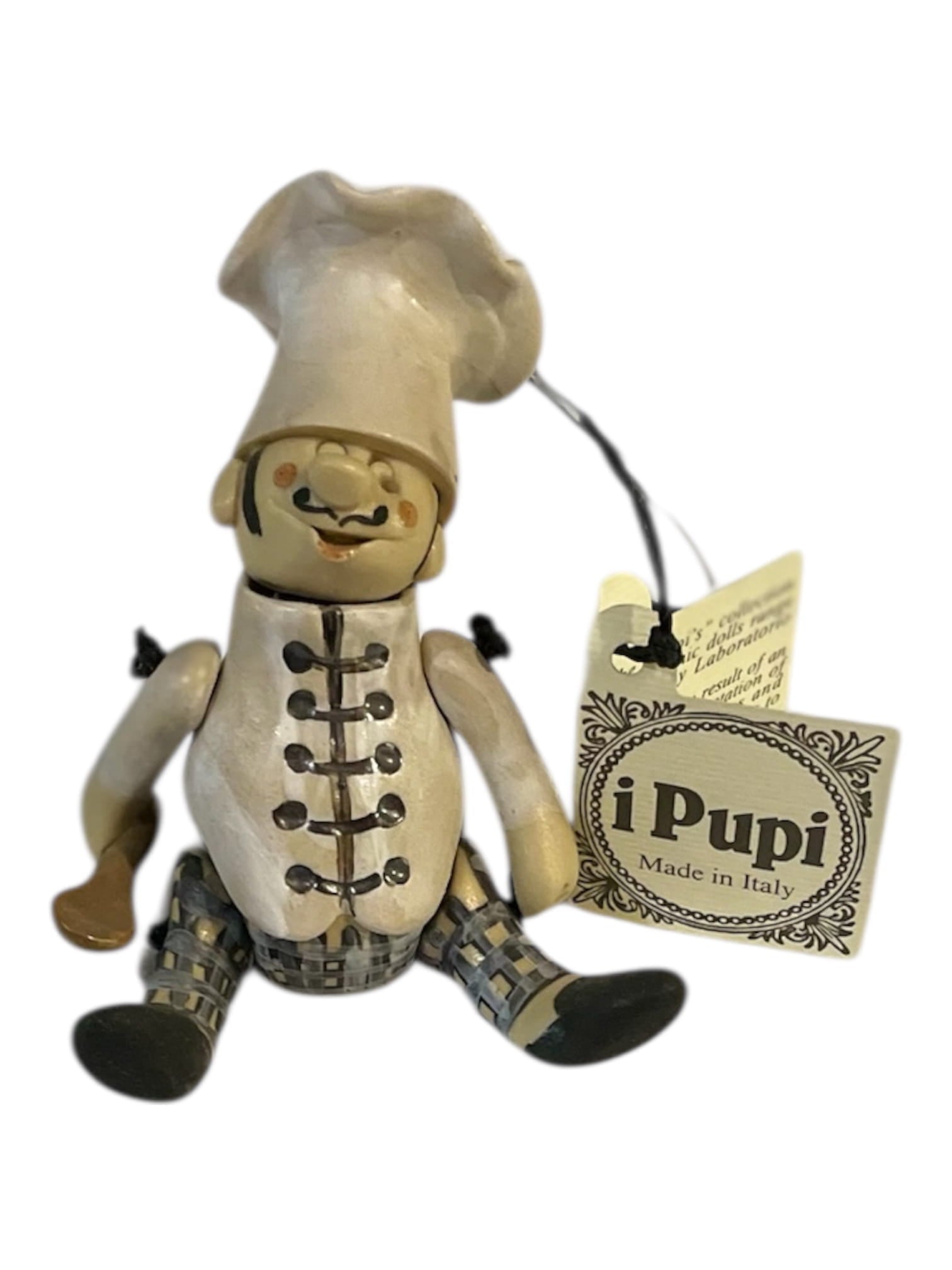 I Pupi cuoco in ceramica Laboratorio Pesaro