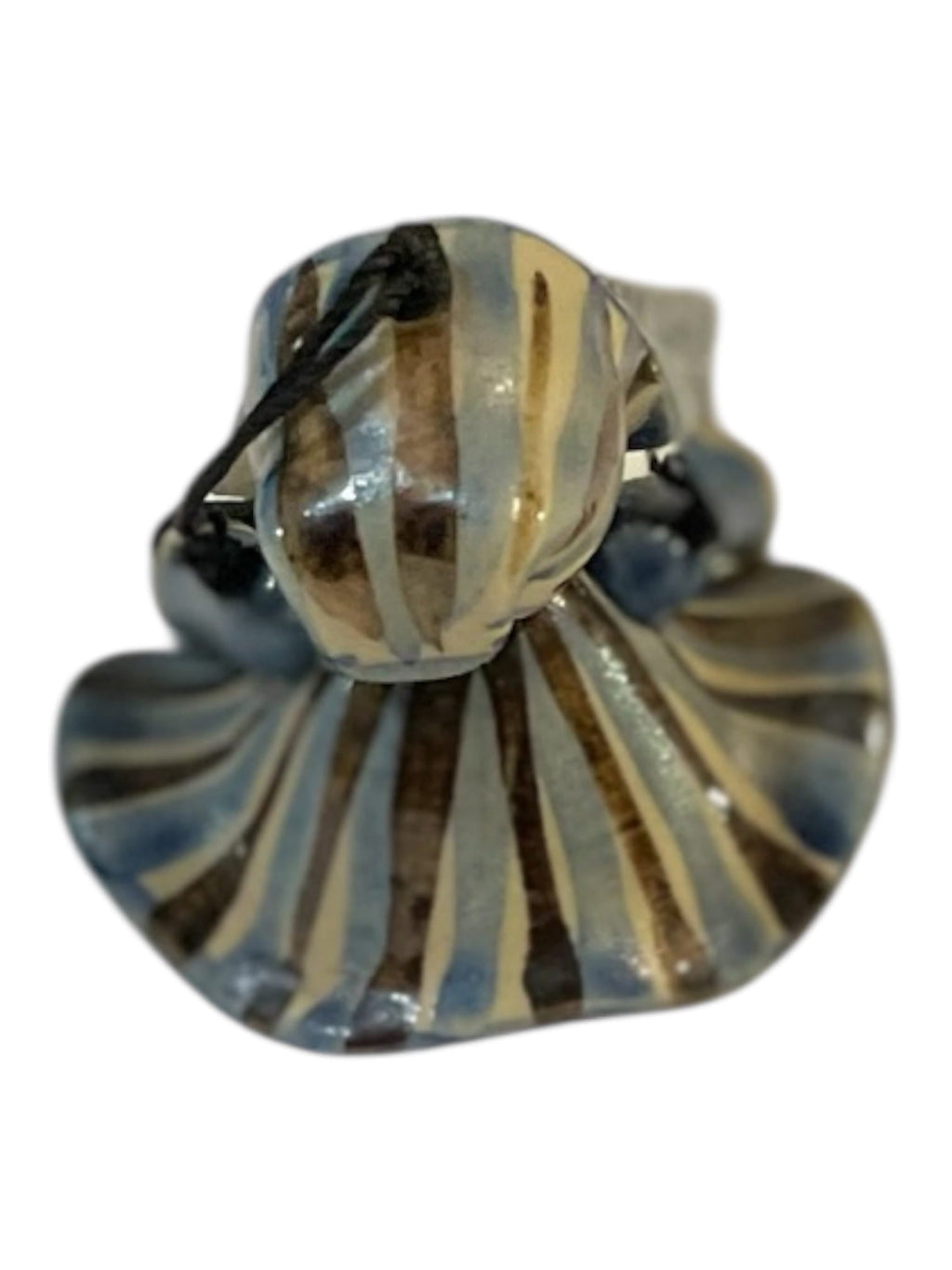 I Pupi donnina ceramica Laboratorio Pesaro