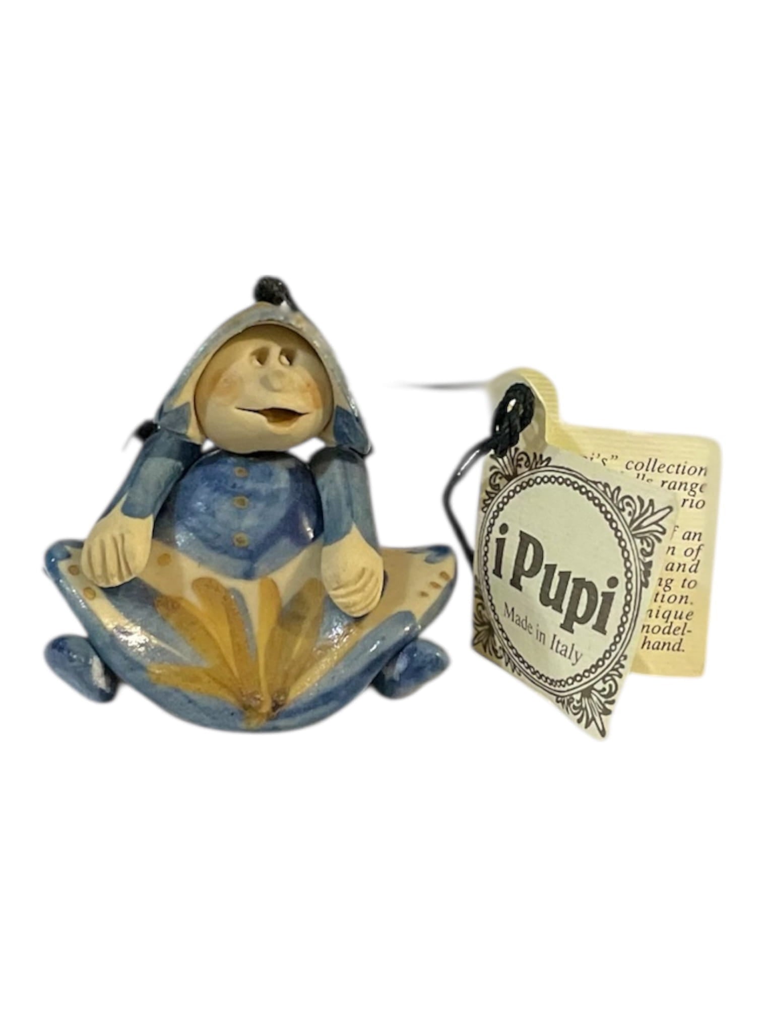 I Pupi donnina ceramica Laboratorio Pesaro
