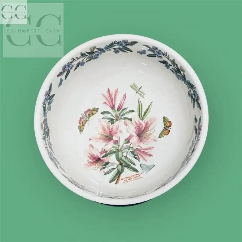 Ciotola in ceramica con motivo floreale, Insalatiera cm 28 Botanic Garden Portmeirion