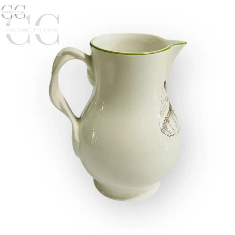 Bicchiere in ceramica con manico intrecciato e bordo verde Lattiera Cascara Villeroy&Boch