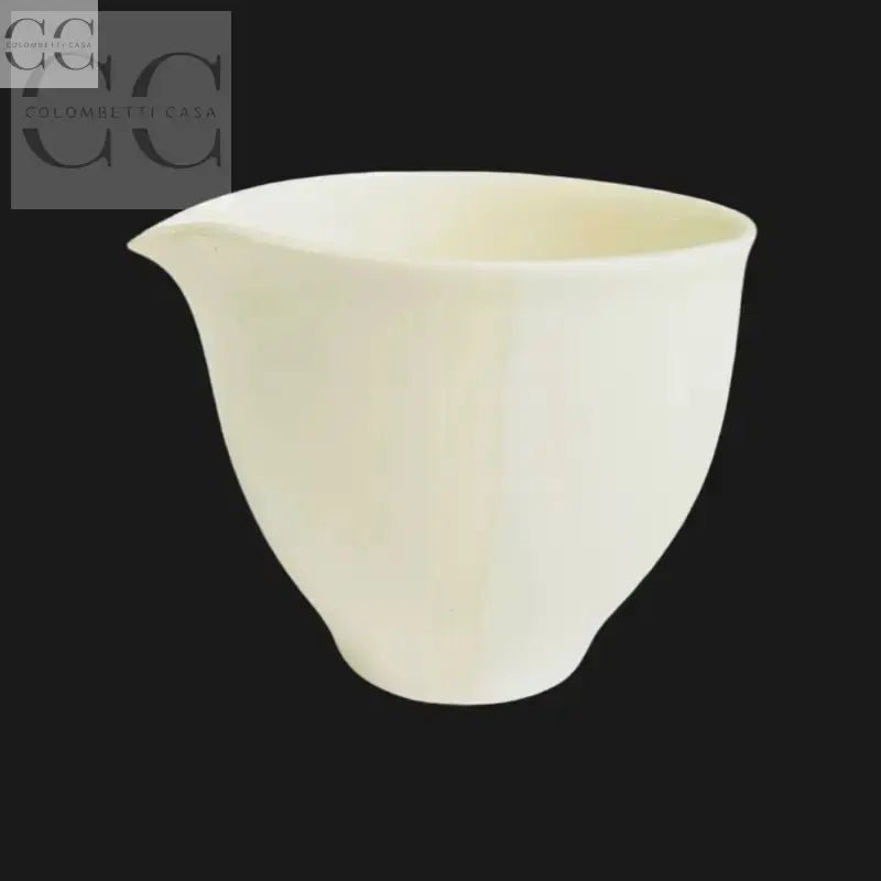 Lattiera Dune Lines bianco porcellana Villeroy&Boch in ceramica bianca cremosa