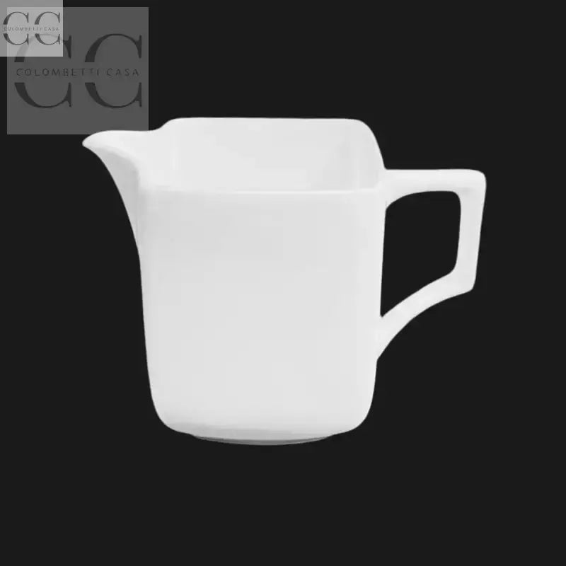 Lattiera Vela bianco porcellana Richard Ginori, elegante creamer in ceramica bianca