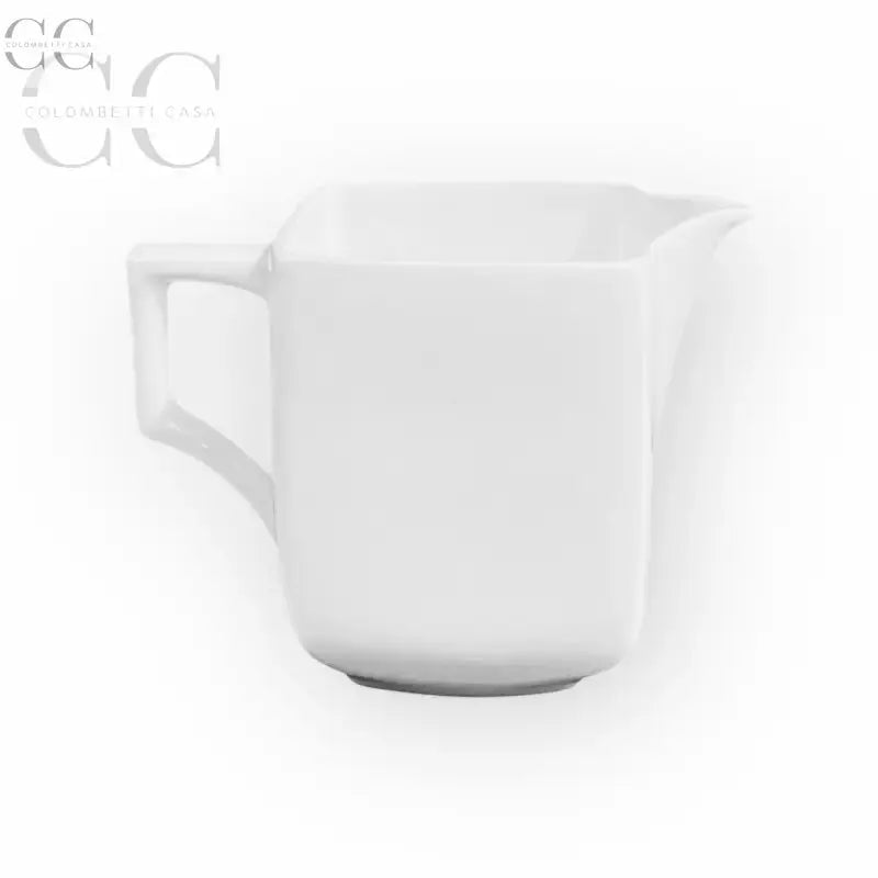 Lattiera Vela bianco porcellana Richard Ginori, elegante creamer per tazze e tazzine