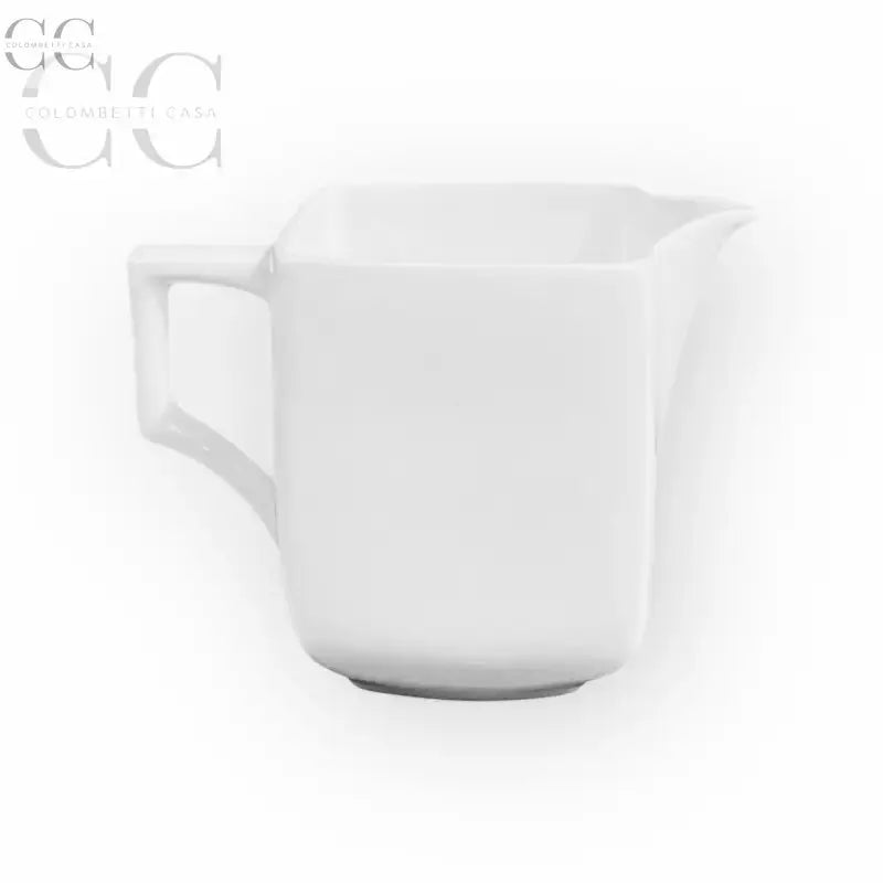 Lattiera Vela bianco porcellana Richard Ginori, elegante creamer per tazze e tazzine