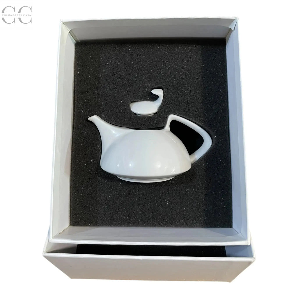 Miniatura teiera Tac Gropius porcellana Rosenthal Colombetti Casa