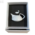 Miniatura teiera Tac Gropius porcellana Rosenthal Colombetti Casa