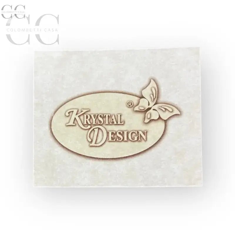 Piastrella quadrata con logo Krystal Design in figura Papa Wojtyla in argento