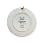 Papa Wojtyla piatto inciso porcellana Morbelli