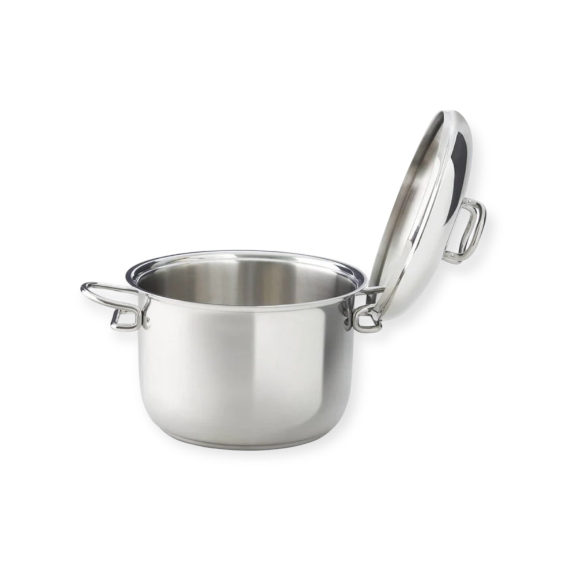 Pentola cm 18 con coperchio Karen acciaio Serafino Zani