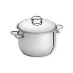 Pentola cm 18 con coperchio Karen acciaio Serafino Zani