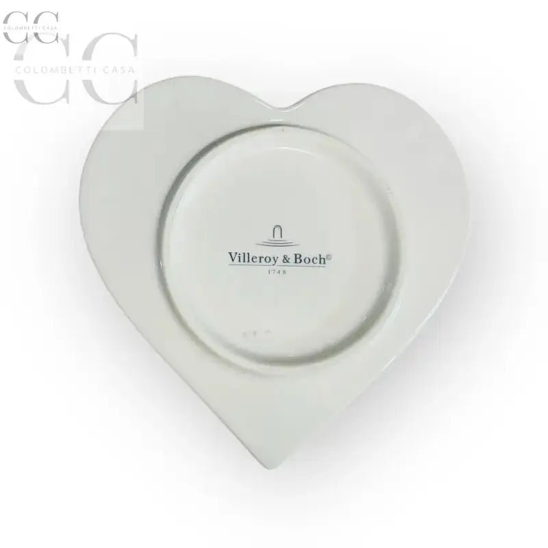 Piatto bianco a forma di cuore Piattino cuore Ginger Fancy Villeroy&Boch