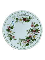 Piattino dessert Royal Albert Dicembre fiori del mese