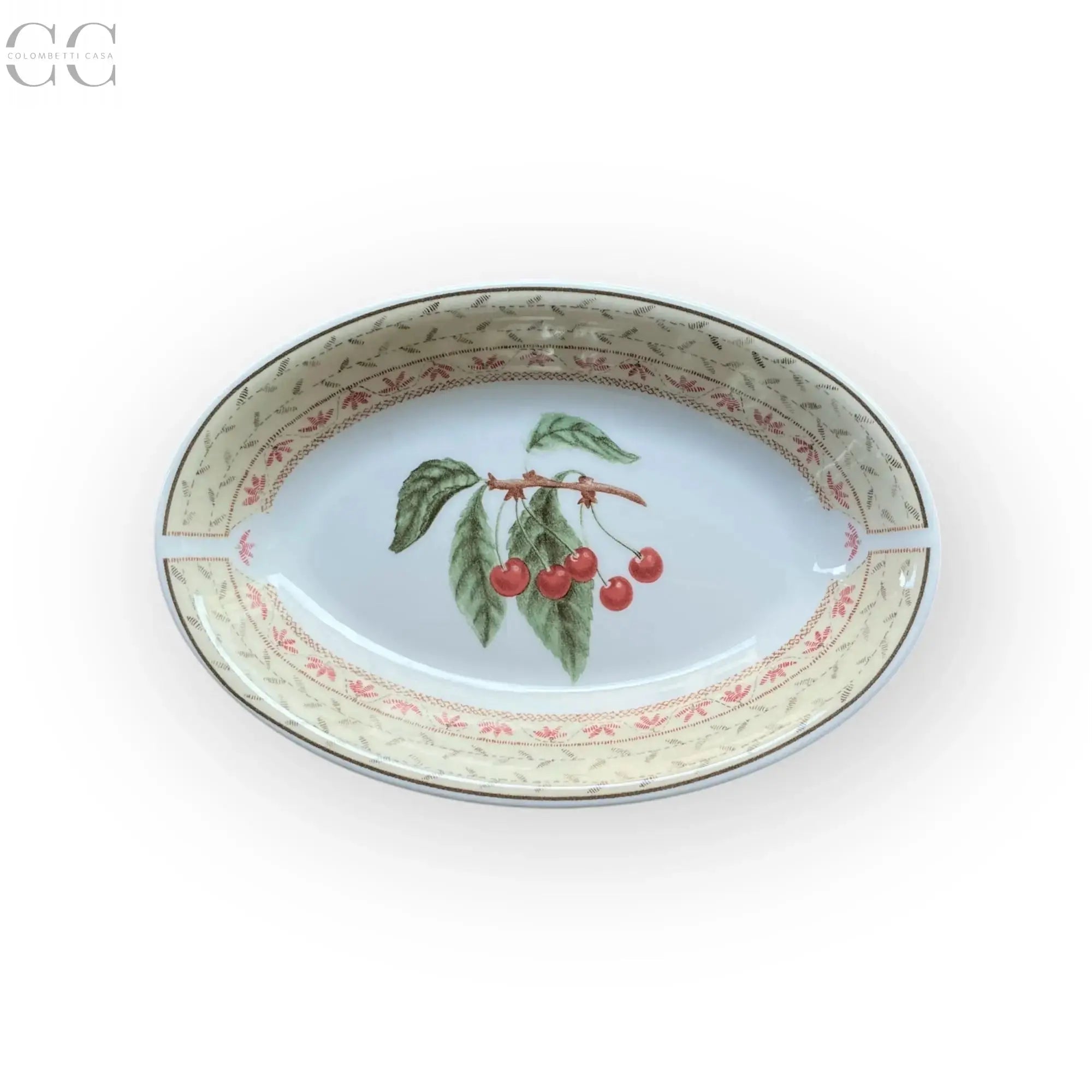 Piattino ovale ceramica Johnson Bros Colombetti Casa