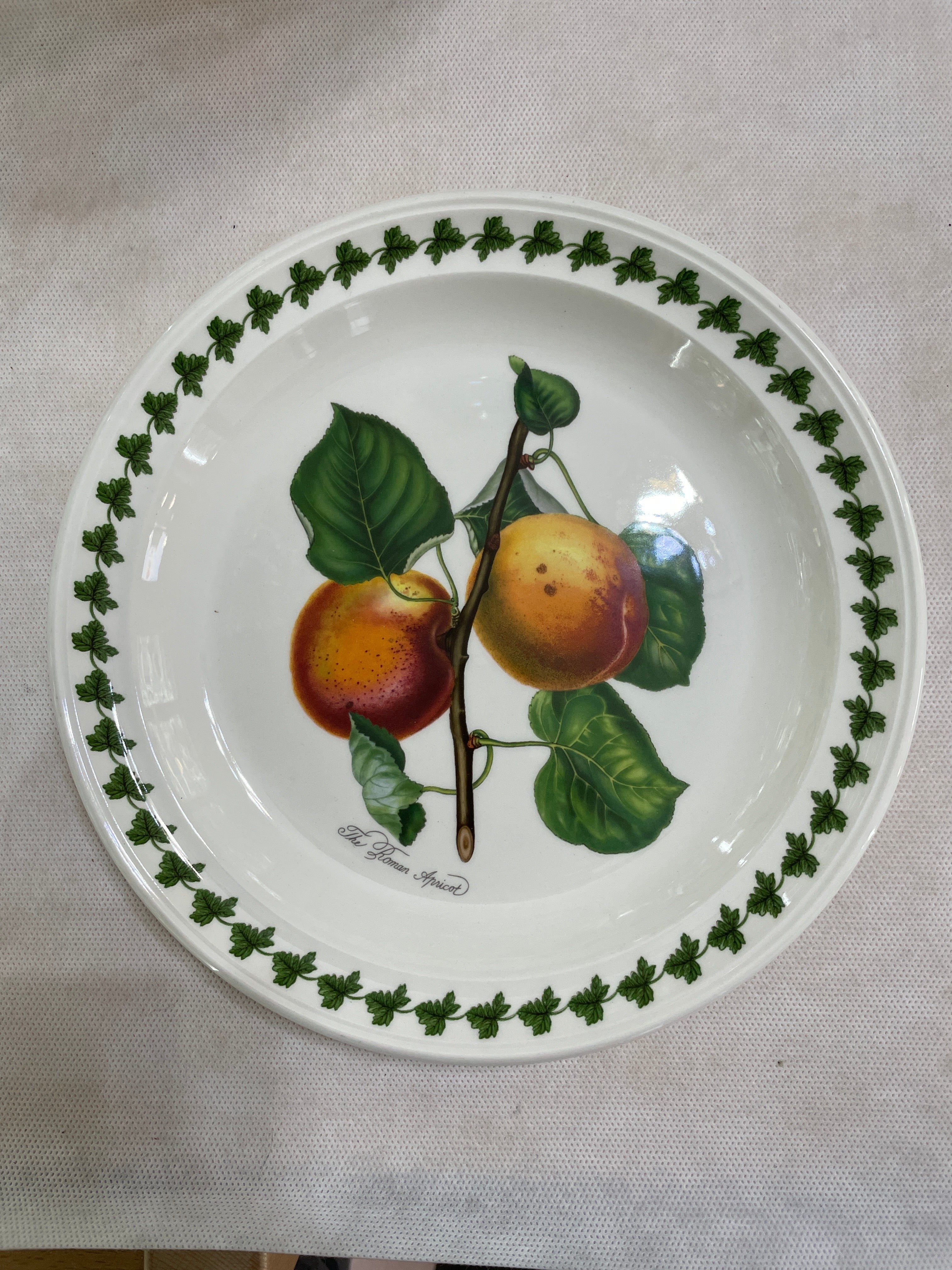 Piatto frutta Pomona ceramica Portmeirion