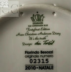 Backstamp del piatto Piatto Natale 2010 Desiree Florindo Besozzi, Old Copenhagen Blue