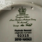 Backstamp del piatto Piatto Natale 2010 Desiree Florindo Besozzi, Old Copenhagen Blue