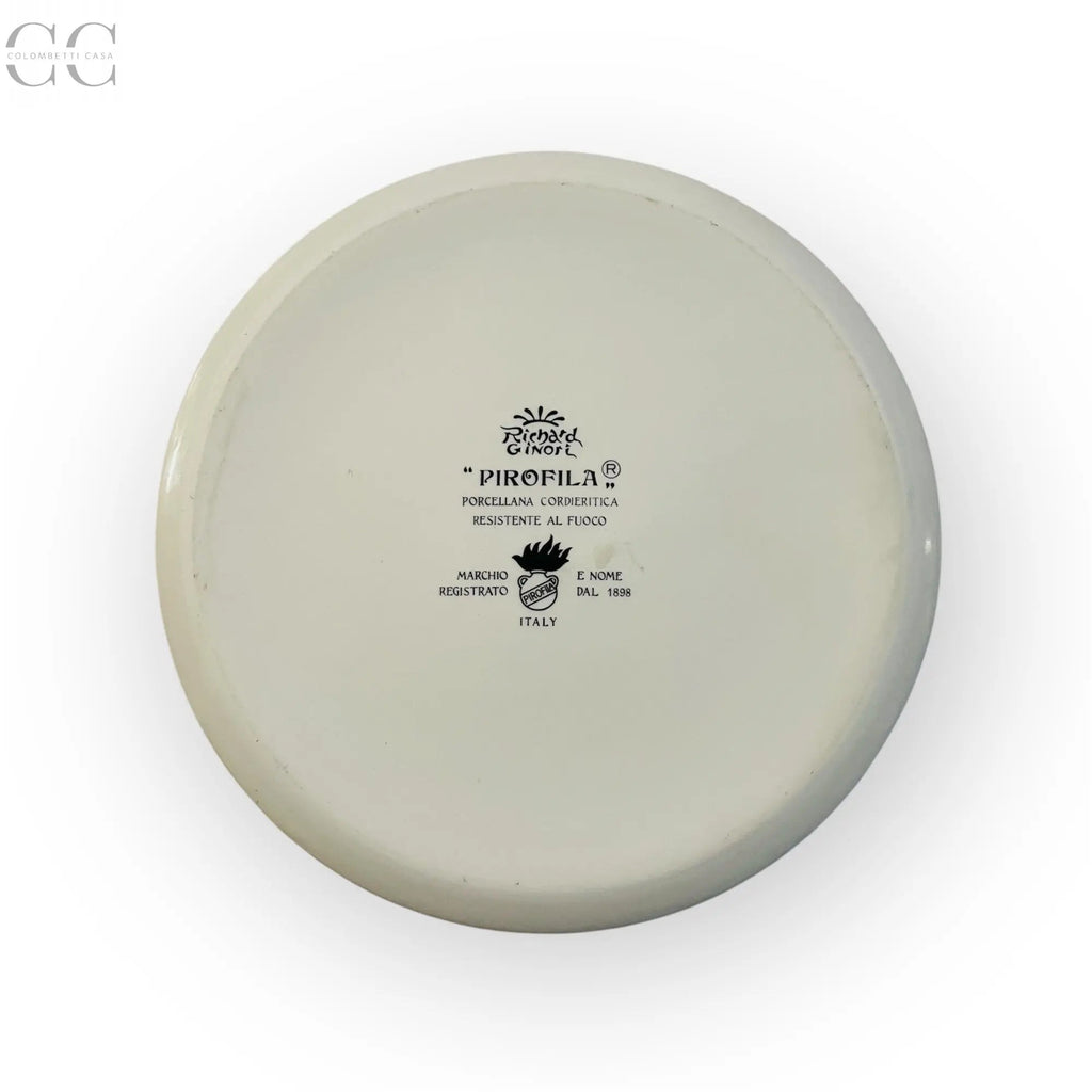 Pirofila tonda in porcellana da forno Ginori Colombetti Casa