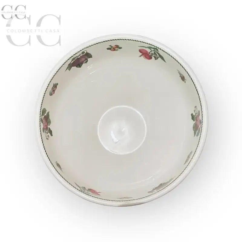 Ciotola Pomona Border in ceramica inglese con motivo floreale per antipasti