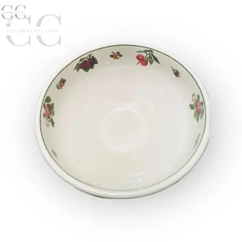 Ciotola in ceramica inglese con motivo floreale della linea Pomona Border