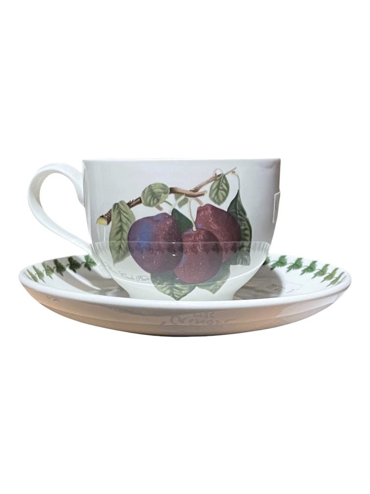 Pomona tazza da the con piatto ceramica Portmeirion - Colombetti Casa