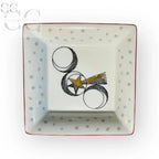 Dish in porcelain Richard Ginori con design celestiale per tazze e tazzine