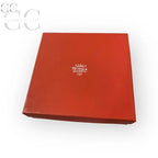 Scatola rossa quadrata del prodotto Portaldoci Richard Ginori per tazze e tazzine