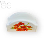 Portatovaglioli ceramica Portmeirion Kitchen&Garden con design di papaveri