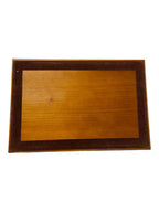 Scatola in legno con vetro decorato con rose - Colombetti Casa