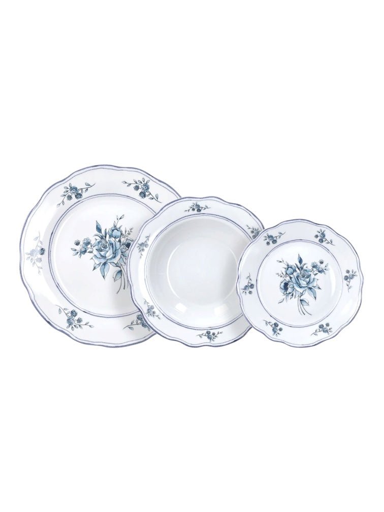 Servizio piatti 18 pezzi porcellana Tognana Heritage Florals
