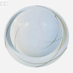 Set 12piatti filo platino Venezia porcellana Richard Ginori Colombetti Casa