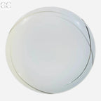 Set 12piatti filo platino Venezia porcellana Richard Ginori Colombetti Casa