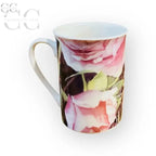 Tazza in porcellana con motivo floreale del Set 4 tazze Finecasa, elegante e funzionale